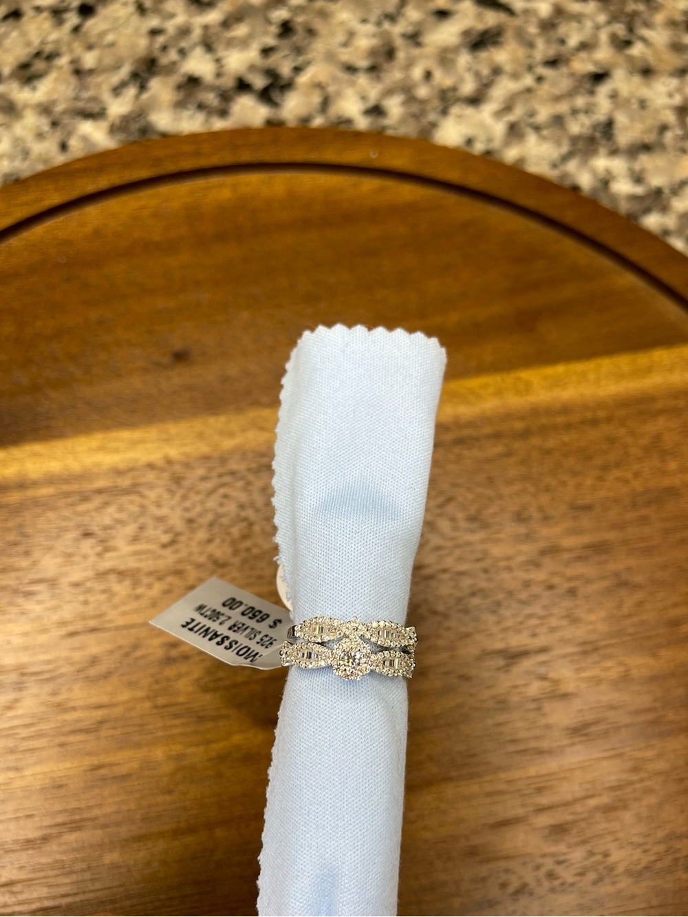 Moissanite Set of Rings